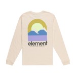 Camiseta Manga Larga Element Halo Oat Milk