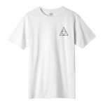 Camiseta HUF Essentials Triple Triangle White