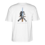 Camiseta Powell Peralta Skull & Sword White