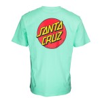 Camiseta Santa Cruz Classic Dot Chest Jade Green