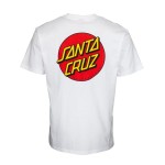 Camiseta Santa Cruz Classic Dot Chest White