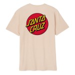 Camiseta Santa Cruz Classic Dot Chest Oat