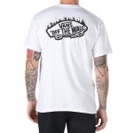 Camiseta Vans X Thrasher Flame Pocket White