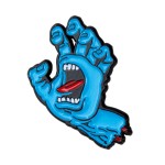 Pin Santa Cruz Screaming Hand Blue