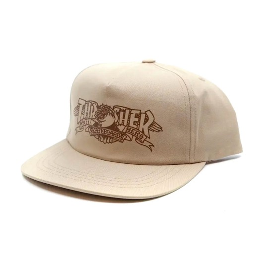 Gorra Thrasher X Antihero Mag Banner Khaki