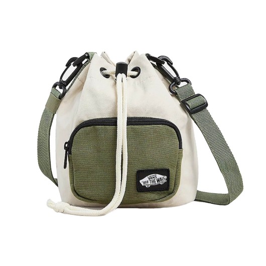 Bolso Bandolera Vans ABD Bucket Marshmallow Olive