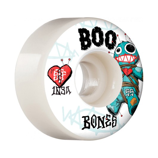 Ruedas Skate Bones Boo Voodoo V4 STF 103A 55mm Pack 4