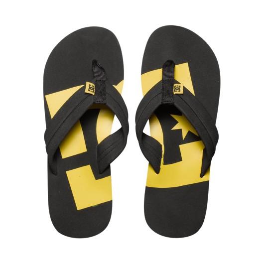 Sandalias DC Shoes Central Yellow Chico