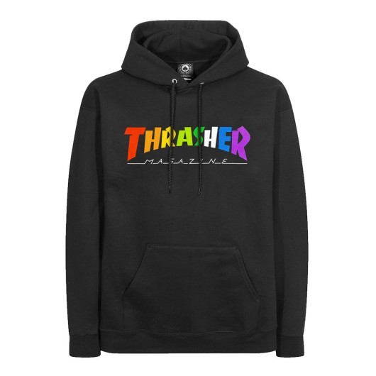Thrasher Rainbow Mag Black