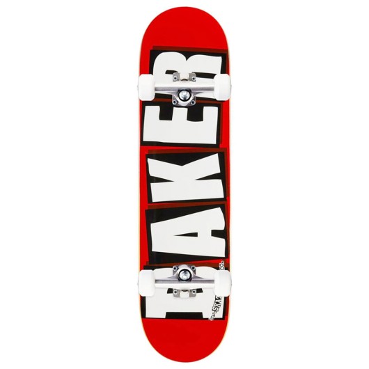 Tabla Skate Completa Baker Brand Logo White 8.0