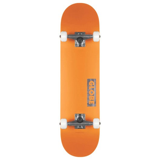 Tabla Skate Completa Globe Goodstock Neon Orange 8.125