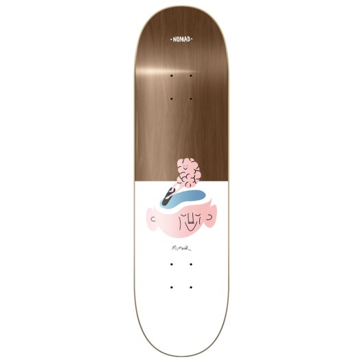 Tabla Skate Nomad Brain 8.0 + Lija