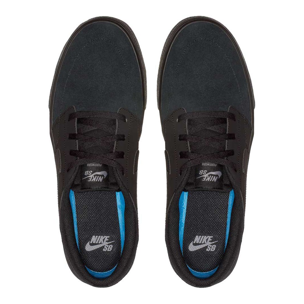 Zapatillas Nike SB Solarsoft Portmore Black Black Tienda de skate