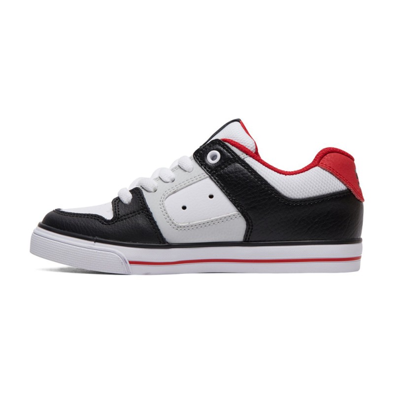 DC Shoes Pure, Zapatillas Hombre, Black/Grey/Red, 41 EU : DC Shoes