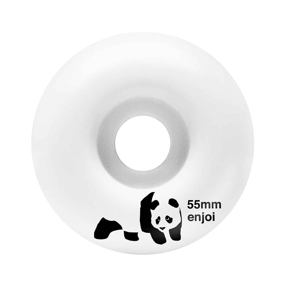 Ruedas Skate Enjoi Panda White 99A 55mm Pack 4