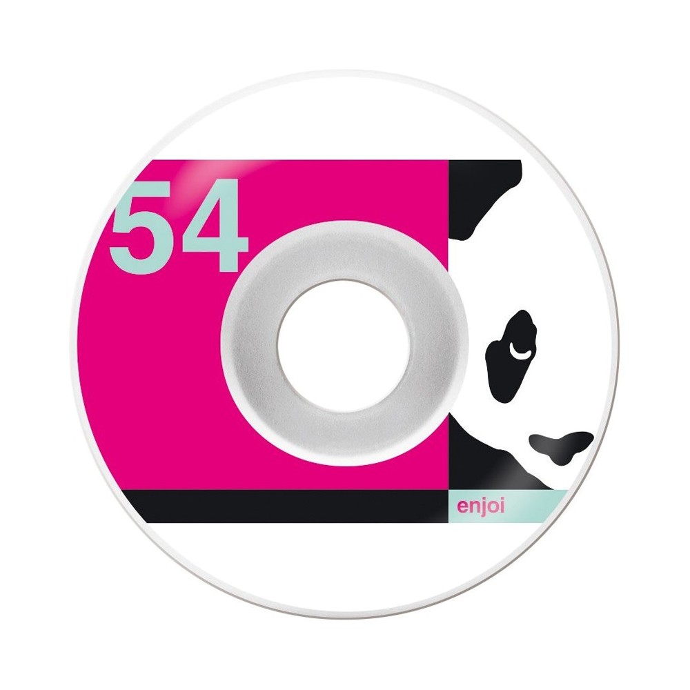 Ruedas Skate Enjoi Box Panda Pink 99A 54mm Pack 4