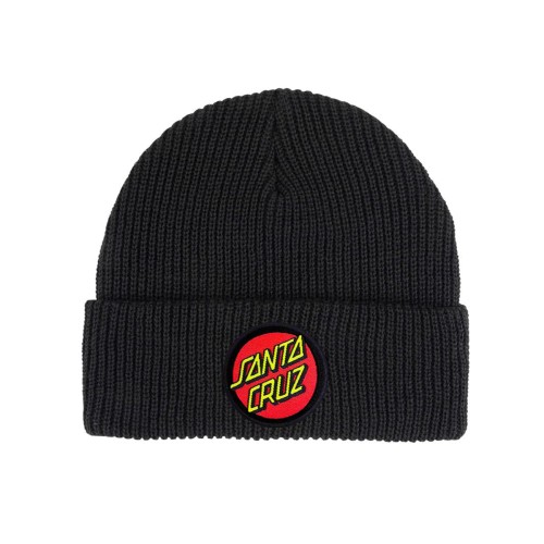 Gorro Santa Cruz Classic Dot Black Niño