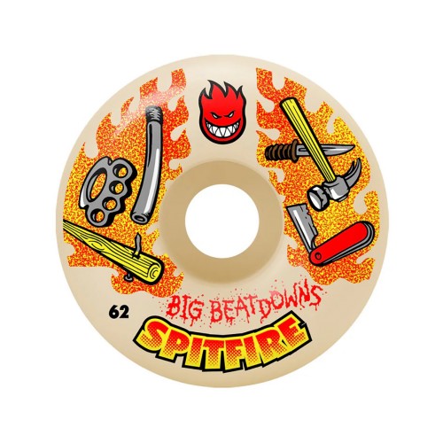 Ruedas Skate Spitfire F4 Classic Beatdowns Big 99DU 62mm Pack 4