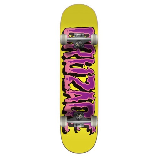 Tabla Skate Completa Cruzade Army Label Yellow 8.875
