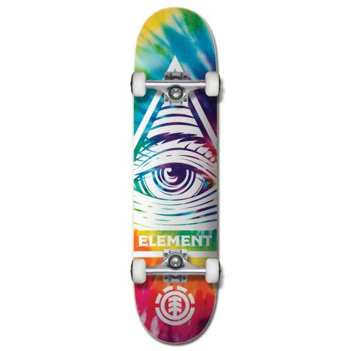 Tabla Skate Completa Element Eye Trippin Rainbow 8.0