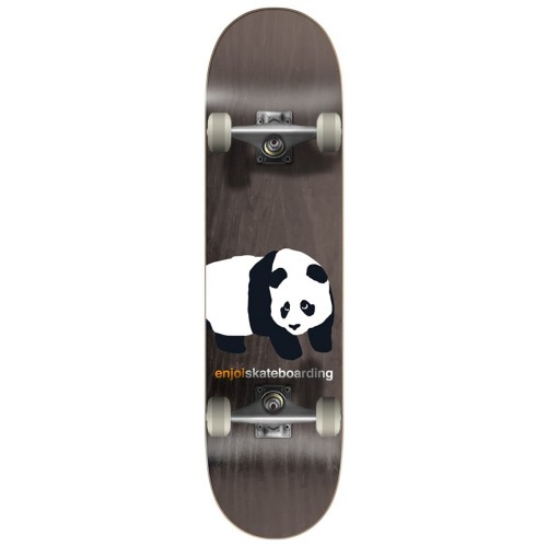 Tabla Skate Completa Enjoi Peekaboo Panda R7 Grey 8.0