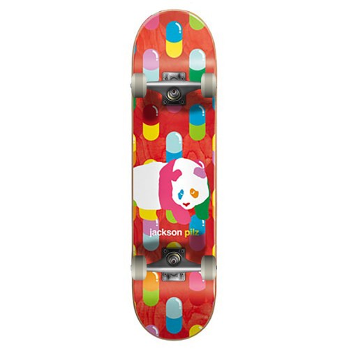Tabla Skate Completa Enjoi Pilz Peekaboo Pro Panda Red 8.375