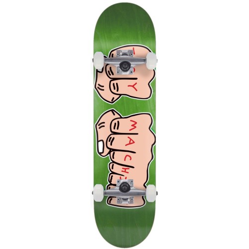 Tabla Skate Completa Toy Machine Fists Woodgrain Green 7.75