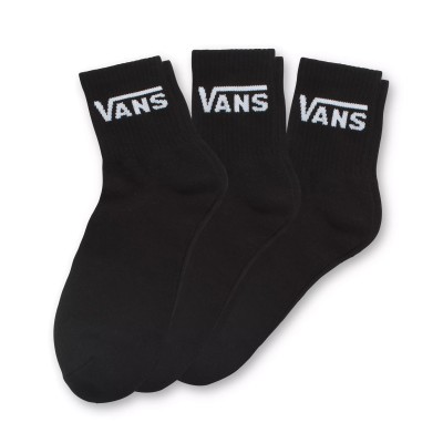 Pack 3 Calcetines Vans Classic Half Crew Black