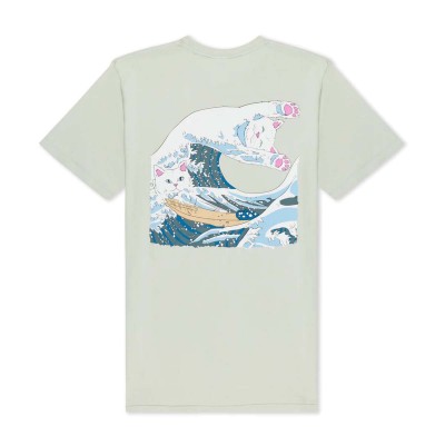 Camiseta Ripndip Great Wave Sage