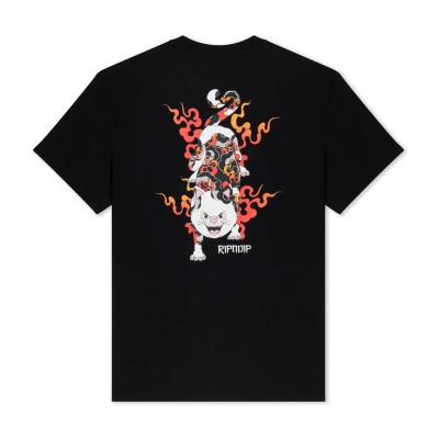 Camiseta Ripndip Nerm de Tigre Black