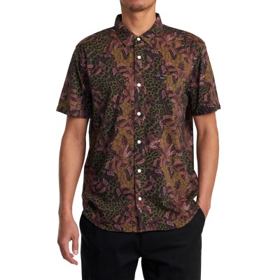 Camisa RVCA Anytime Bombay Brown