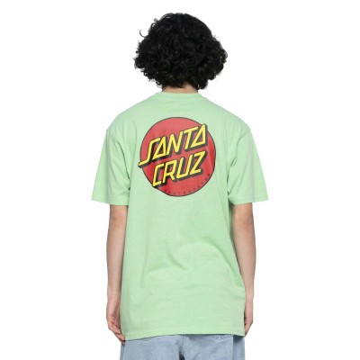 Camiseta Santa Cruz Classic Dot Chest Apple Mint