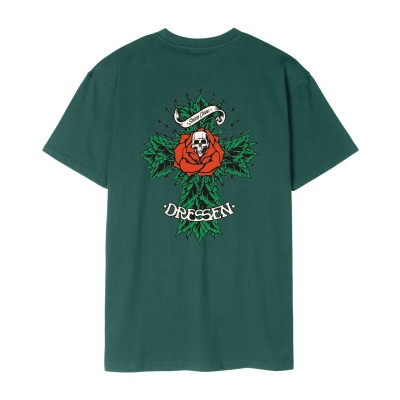 Camiseta Santa Cruz Dressen Rose Cross Rainforest