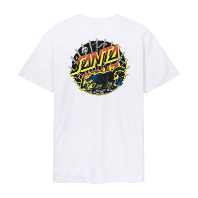 Camiseta Santa Cruz Kendall Wolf Dot White