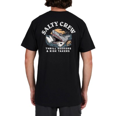 Camiseta Salty Crew Terror Shark Black