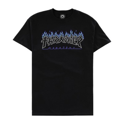Camiseta Thrasher Godzilla Charred Black