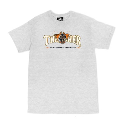 Camiseta Thrasher Fortune Logo Ash Grey
