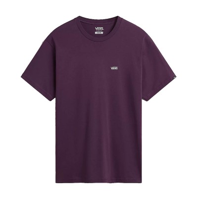 Camiseta Vans Left Chest Logo Blackberry Wine