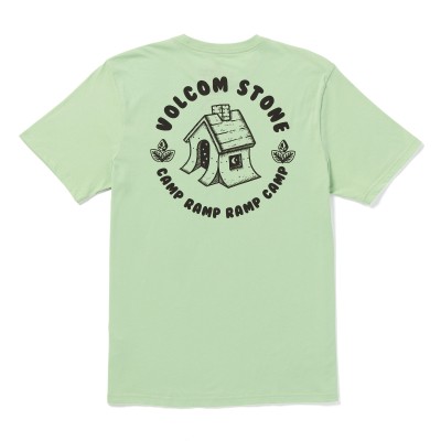 Camiseta Volcom V Ent Fat Tony Celadon