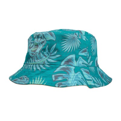 Gorro Bucket Santa Cruz Reversible Cabana Off White Blue