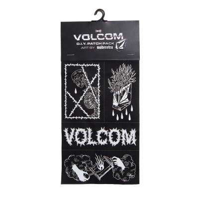 Parches Volcom Vaderetro Patch Pack Black