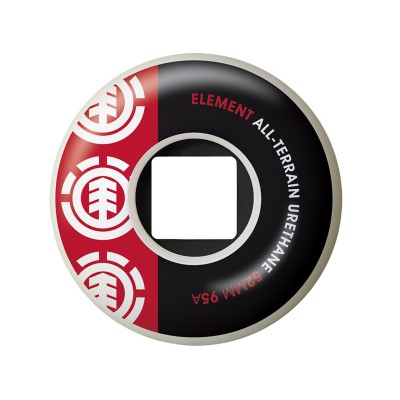 Ruedas Skate Element Section Red 54mm 99A Pack 4 