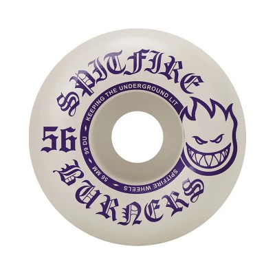 Ruedas Skate Spitfire Burner 99DU 56mm Pack 4