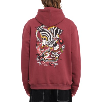 Sudadera Volcom Lintell Merlot