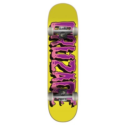 Tabla Skate Completa Cruzade Army Label Yellow 9.0