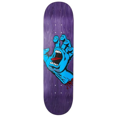 Tabla Skate Santa Cruz Screaming Hand Purple 8.375 + Lija